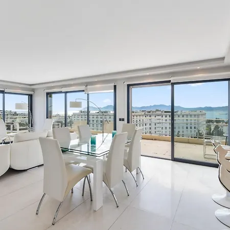 Апартаменты 4 Bedroom Penthouse - Ocean View Канны